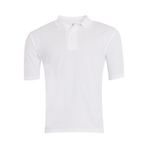 Plain Polo Shirt White