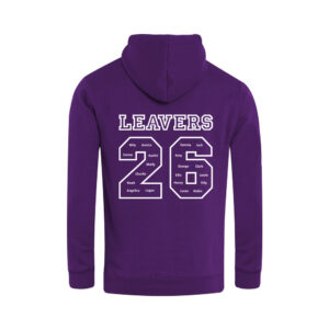WSP - Leavers Hoodie 26 (available in 9 colours)
